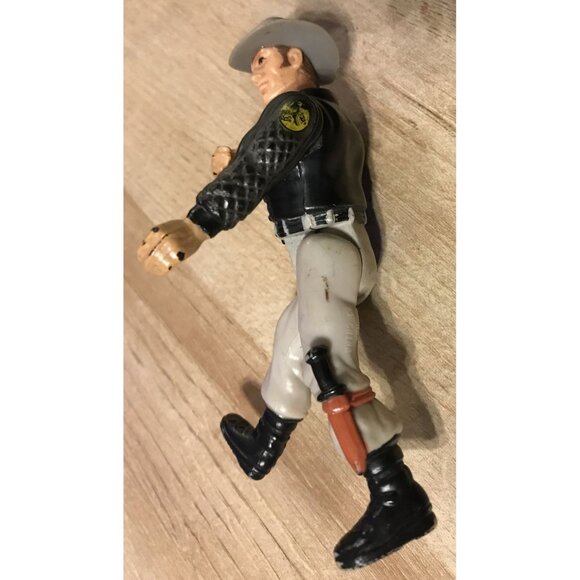 Jurassic Park Dino Trackers Sgt T-Rex Turner 5" Action Figure Kenner 1993 Access - Picture 12 of 14